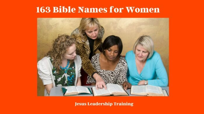 163 Women Bible Names (2024) ???? 4 163 Bible Names Women