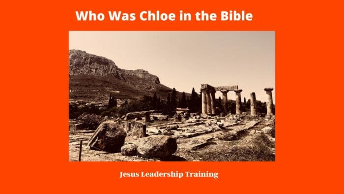 Who Was Chloe in the Bible