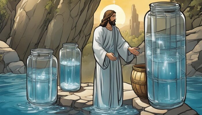what was jesus first miracle in the bible