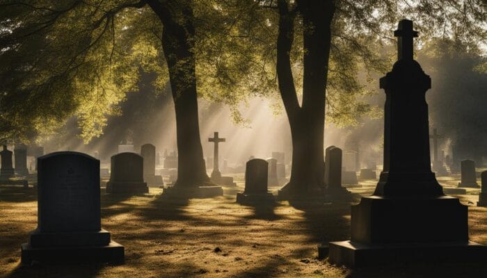 what does the bible say about visiting graves