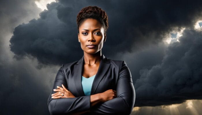 Christian woman addressing discrimination