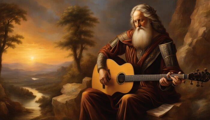 David Renowned King Of Israel Author Of Psalms
